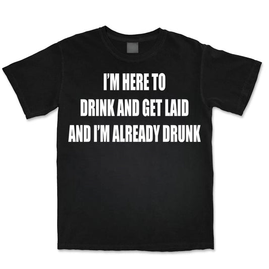I’M HERE TO DRINK TEE